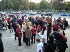 15.10.2011. Председница Народне скупштине проф.др Славица Ђукић-Дејановић на обележавању Интернационалног дана Ретовог сиднрома 